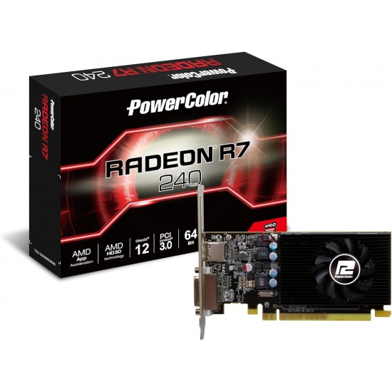 PowerColor Radeon R7 240 2GB 64BIT GDDR5 PowerColor Radeon R7 240 2GB 64BIT GDDR5