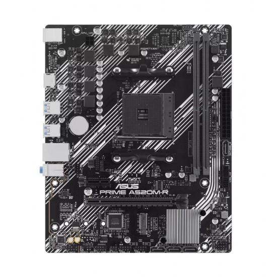 ASUS PRIME A520M-R 5100Mhz OC DDR4 Soket AM4 M.2 HDMI mATX Anakart ASUS PRIME A520M-R 5100Mhz OC DDR4 Soket AM4 M.2 HDMI mATX Anakart