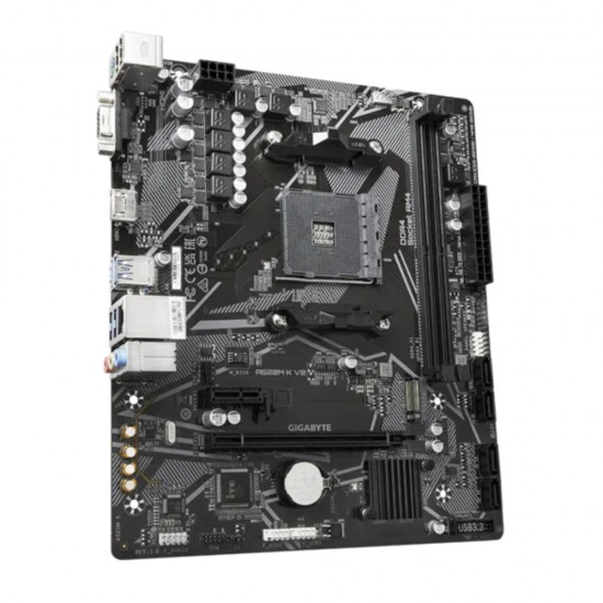 GIGABYTE A520M K V2 5100MHz(OC) DDR4 Soket AM4 M.2 HDMI D-Sub mATX Anakart GIGABYTE A520M K V2 5100MHz(OC) DDR4 Soket AM4 M.2 HDMI D-Sub mATX Anakart